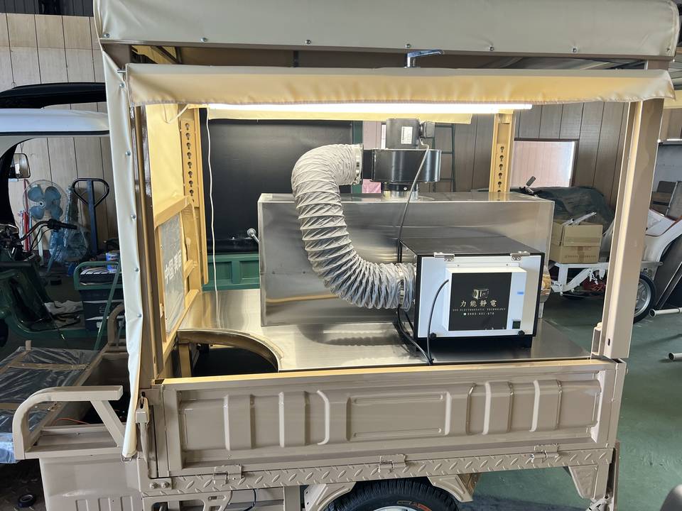靜電機特寫